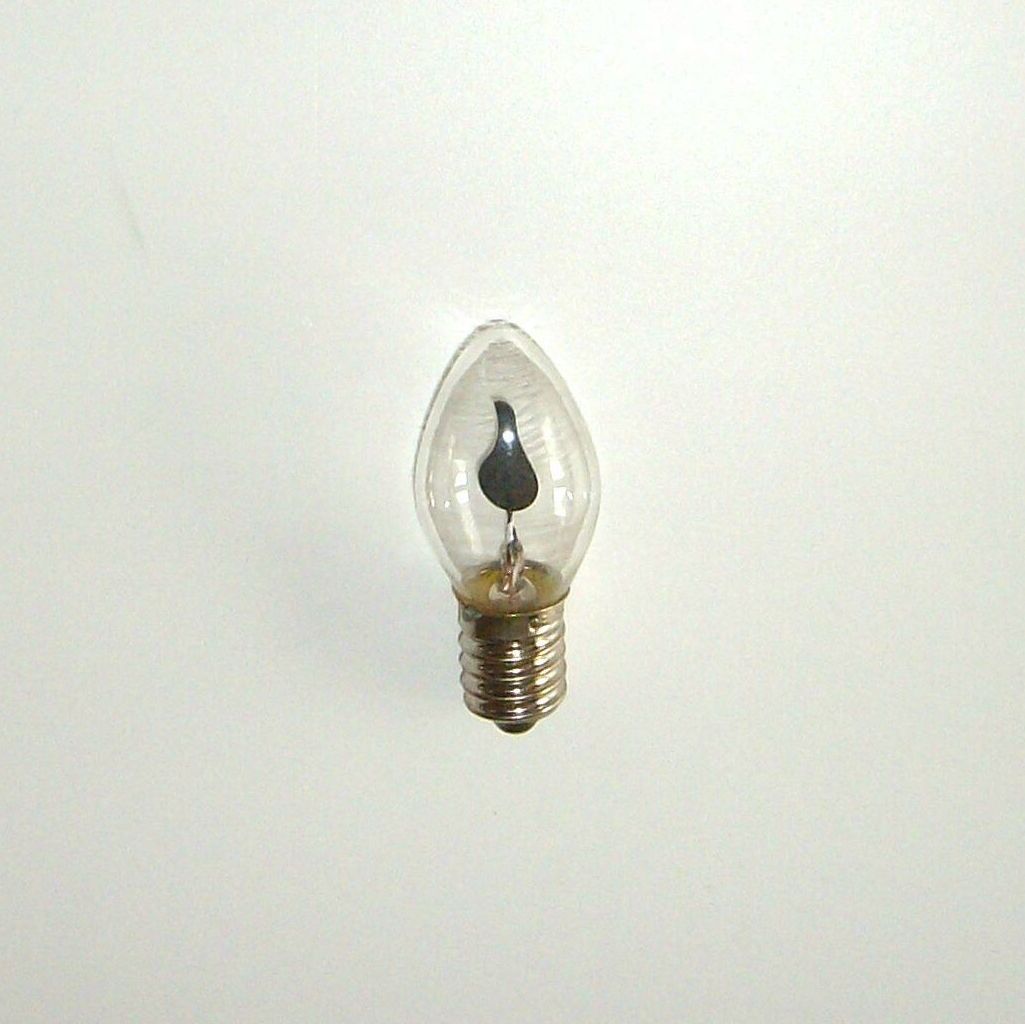 Flamme Glühbirne 23x55mm E14 für Krippenbeleuchtung